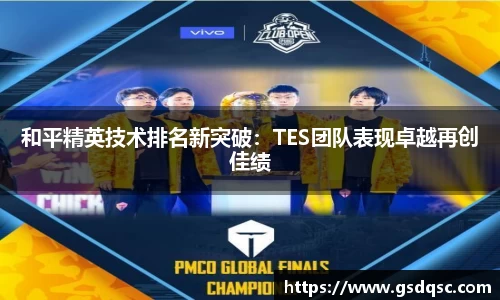 和平精英技术排名新突破：TES团队表现卓越再创佳绩